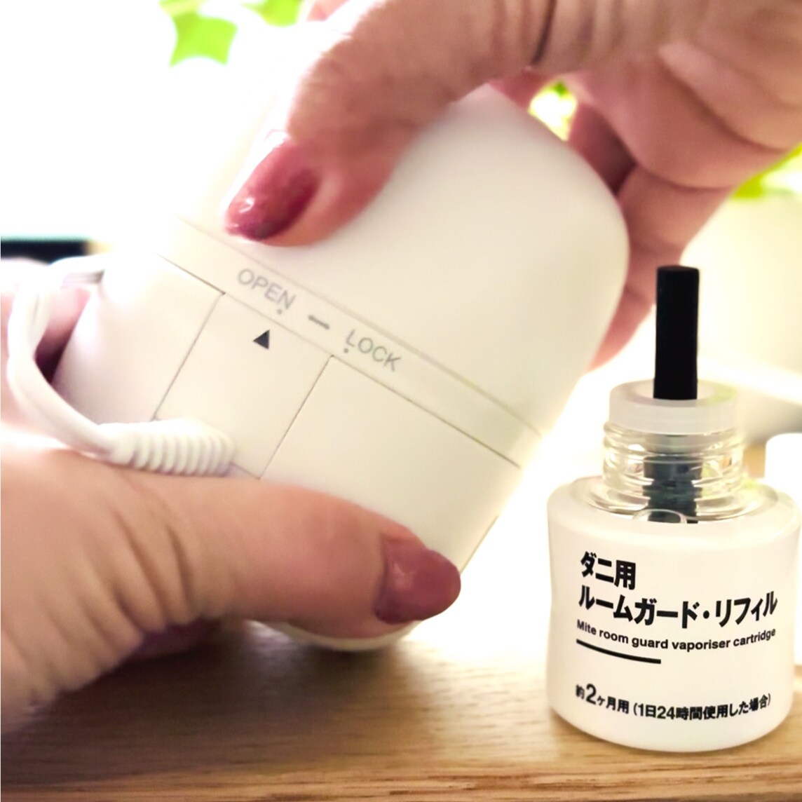 本体を開けます