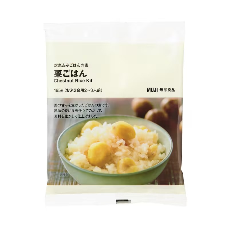 「炊き込みごはんの素　栗ごはん」のパッケージ画像