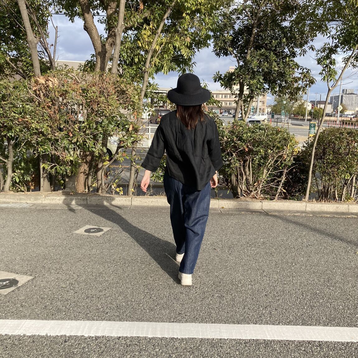 洗ってたためるキャペリン