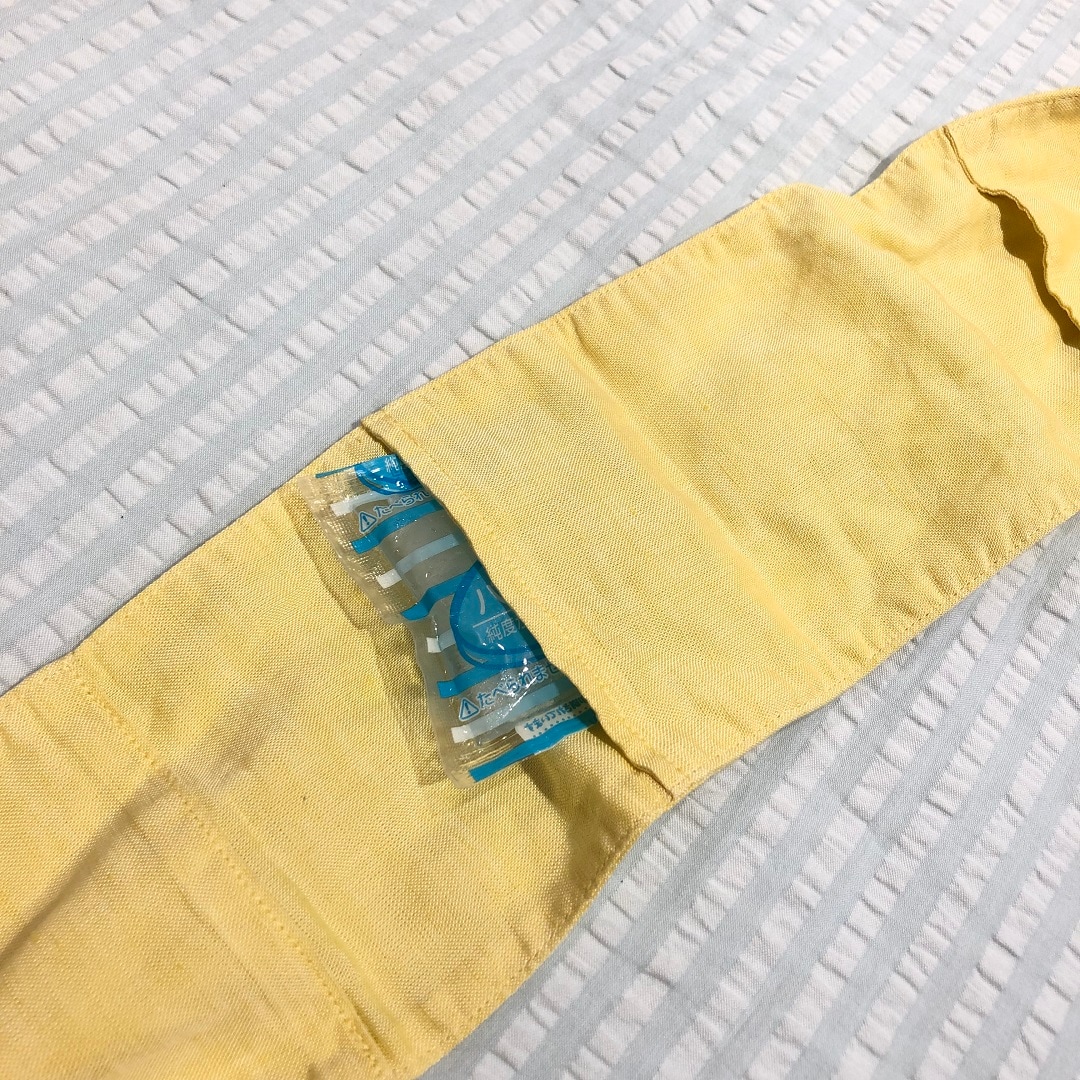 【ザ・モール仙台長町】ポケットの中に保冷剤が入ります