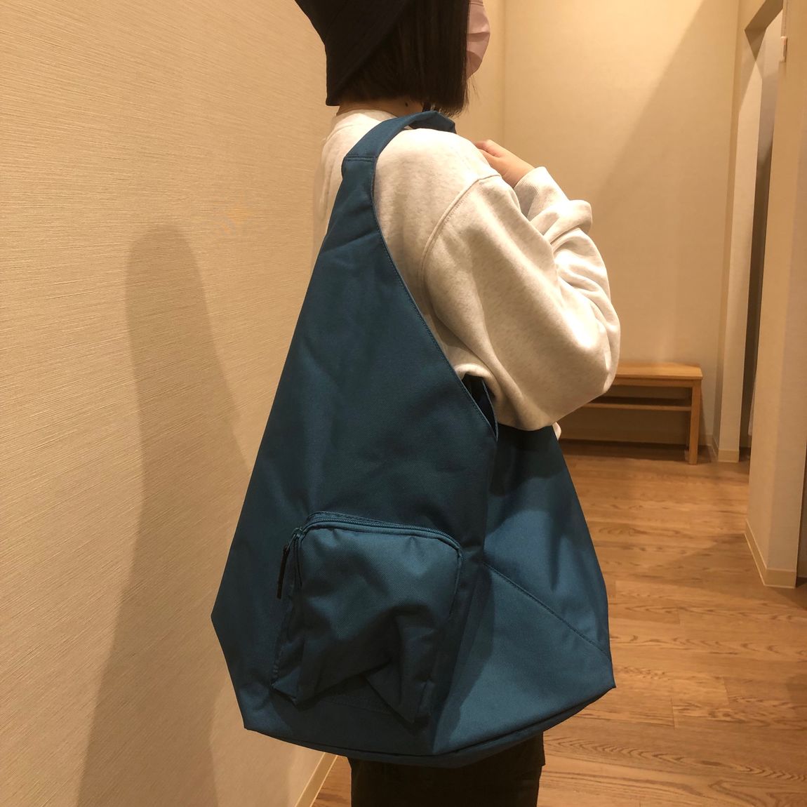 撥水ワンショルダーバッグ