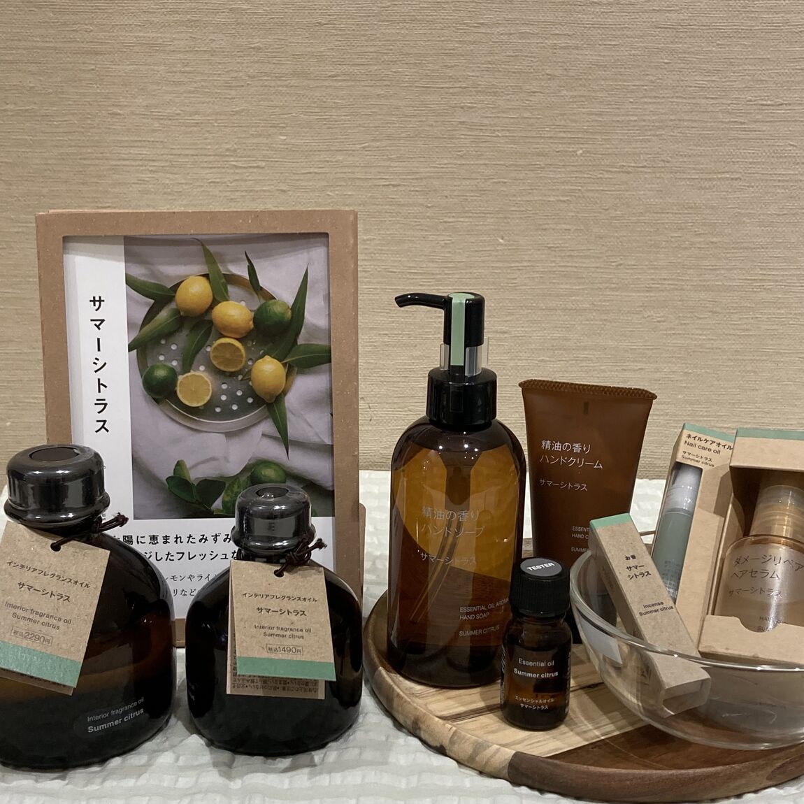 【無印良品イオンモール姫路大津】夏の香りが入荷しました！