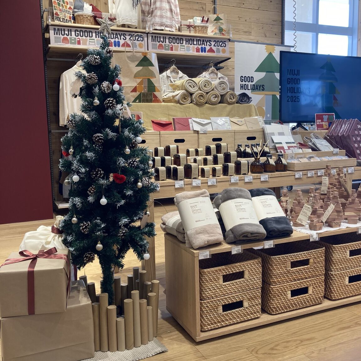 【知多】 MUJI GOOD HOLIDAYS 2025 売り場紹介