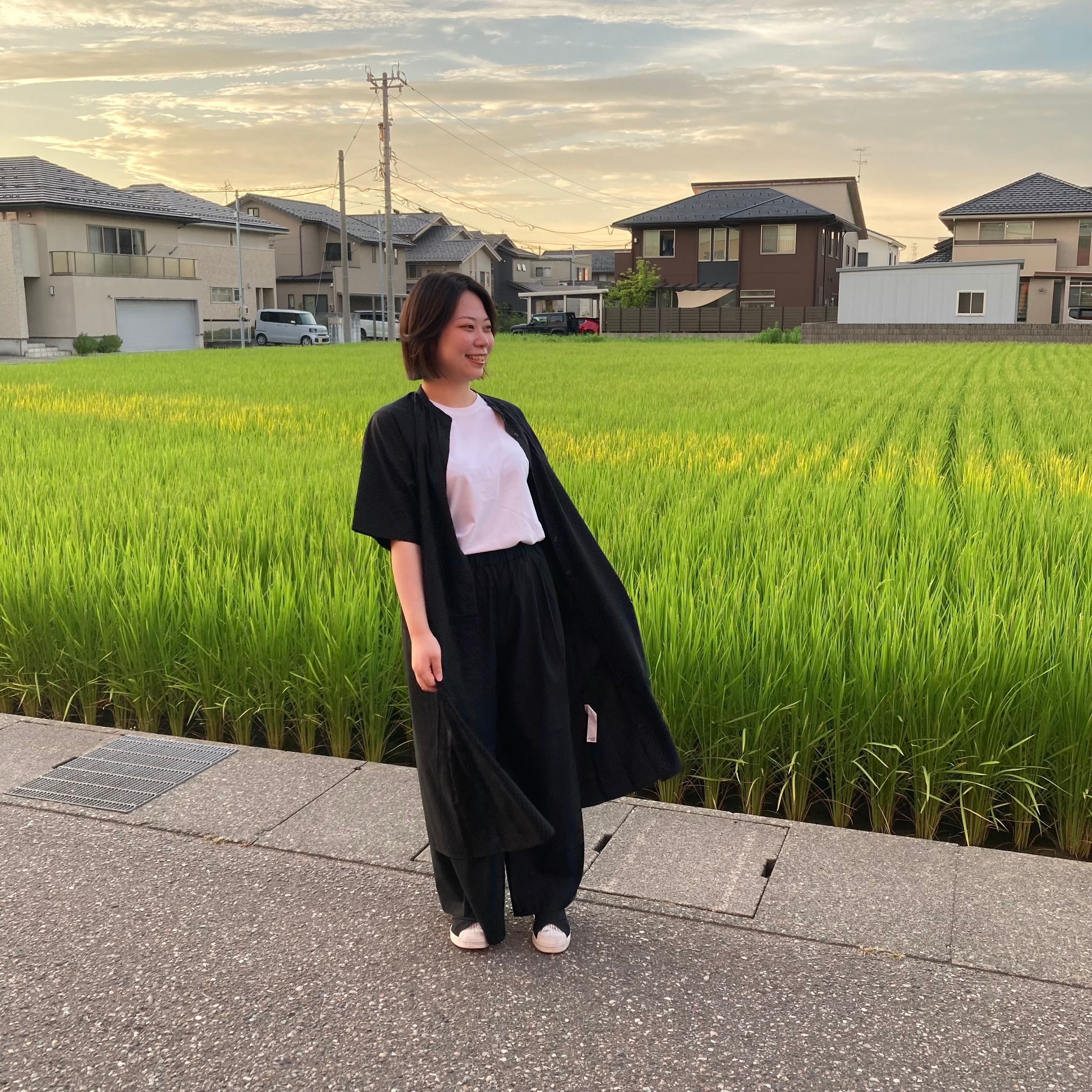横向き