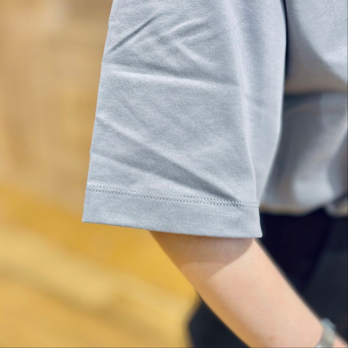 婦人涼感ワイドTシャツの着用画像