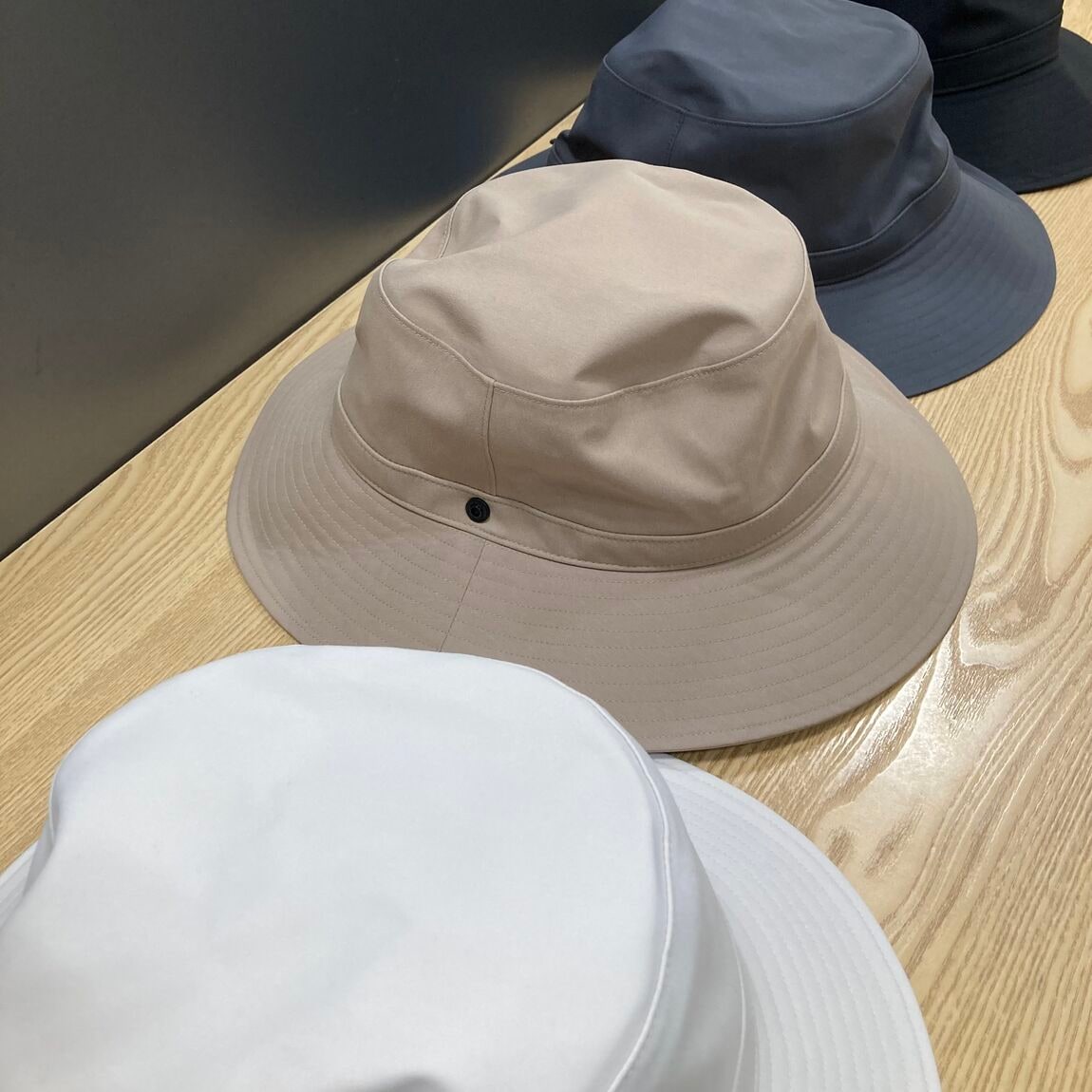 防水テープ使いサファリハット