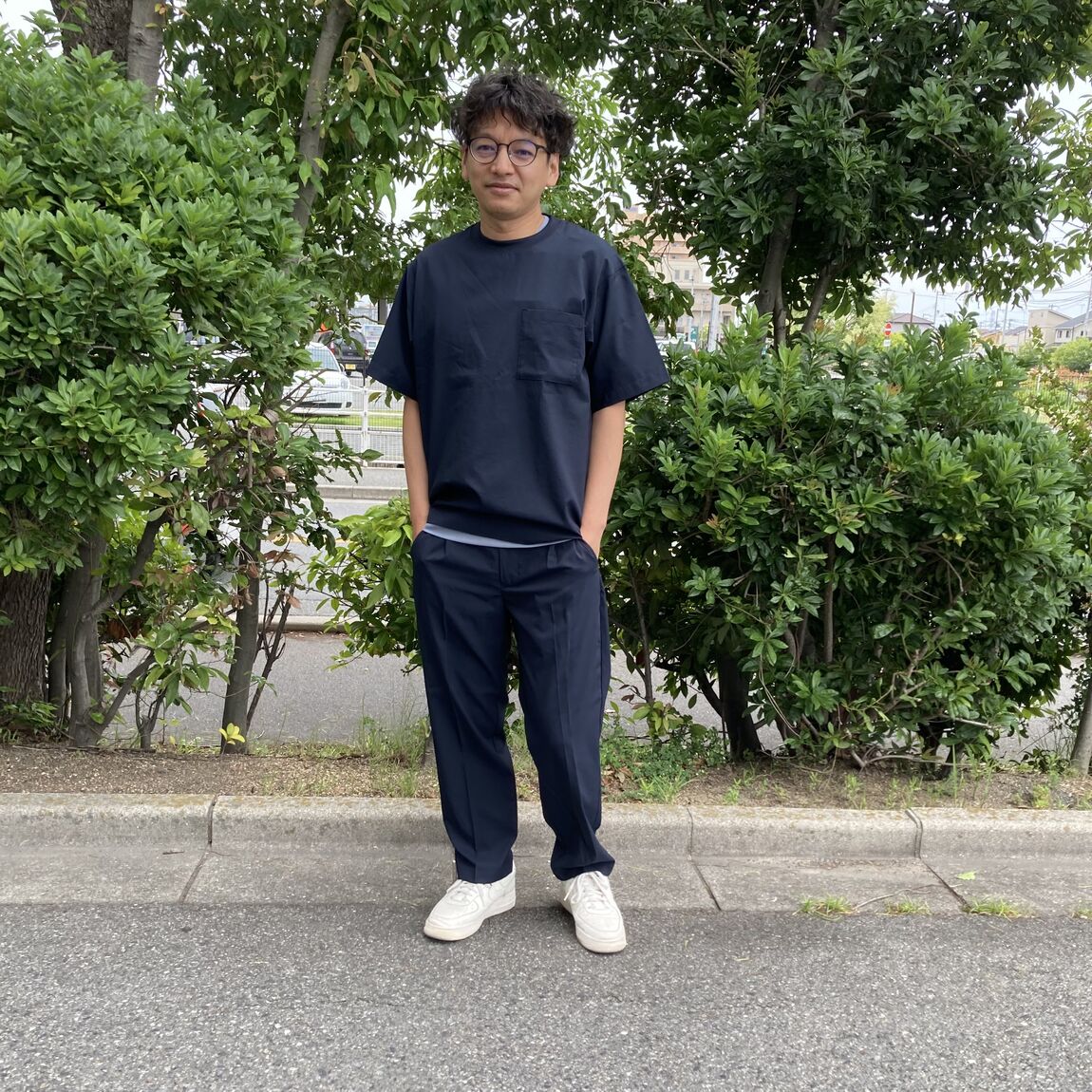 布帛Tシャツ