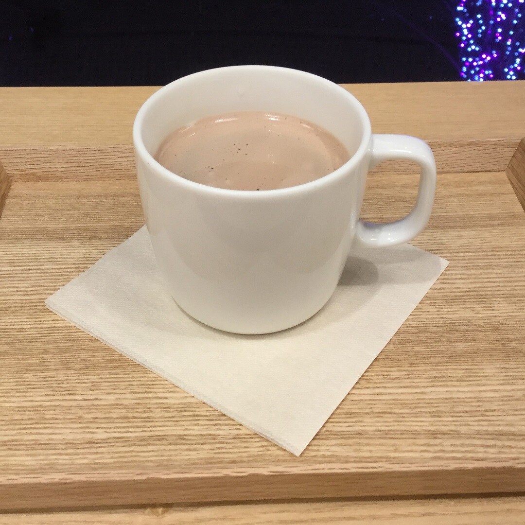 【Cafe＆MealMUJI日比谷】ココア（ジンジャー入り）で冬を楽しむ