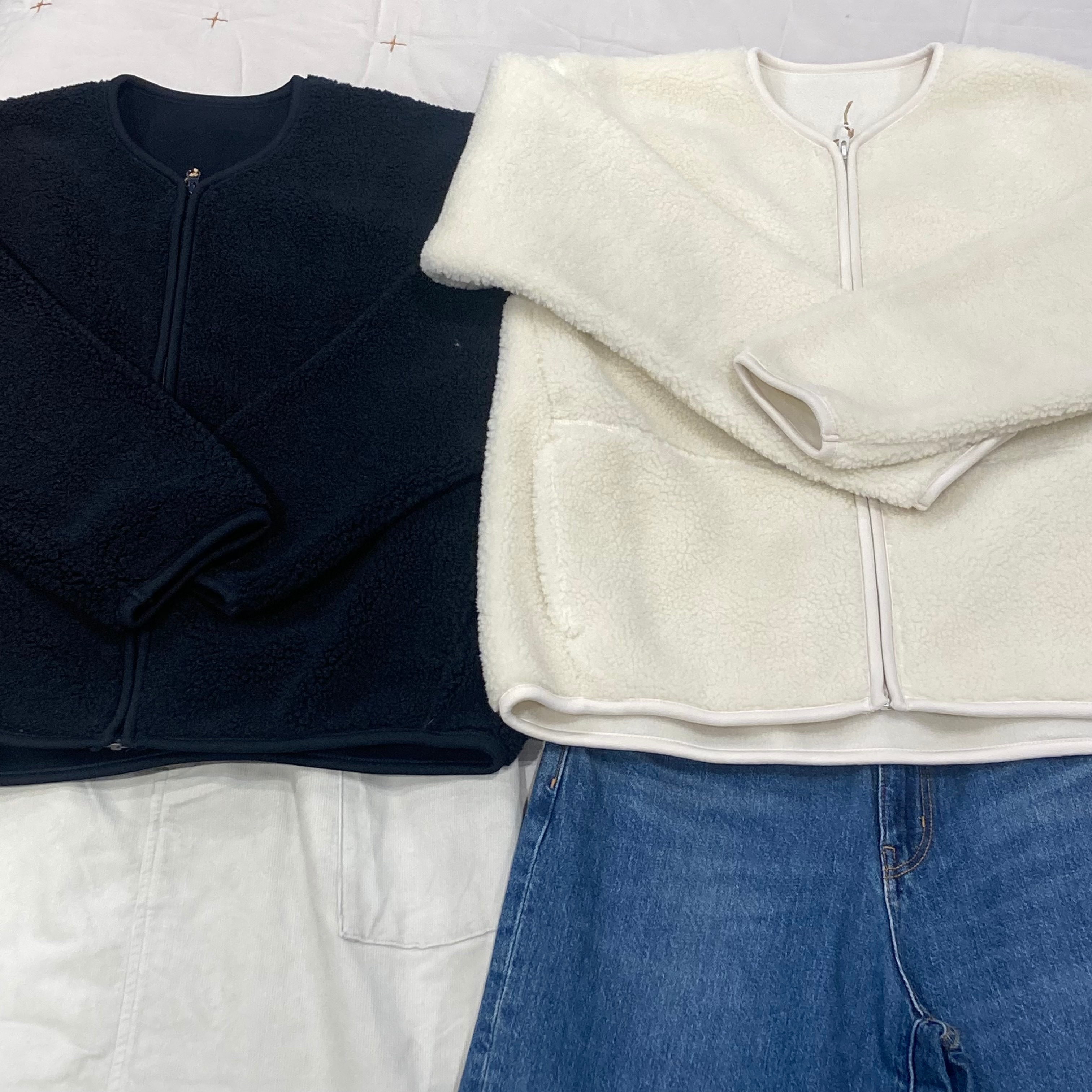 【イオン多賀城】肌触りが気持ちいい！もこもこ柔らかなアウターのご紹介です！_KiX6Ri