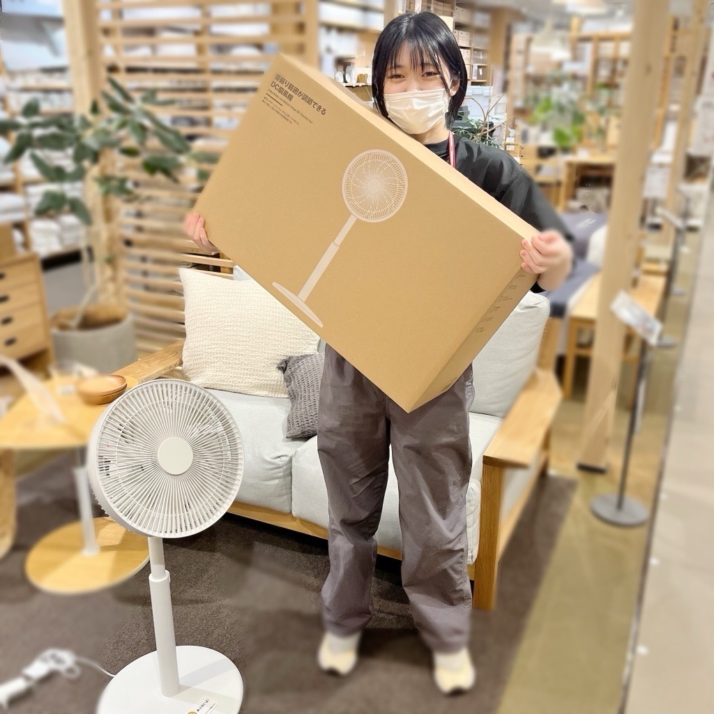 扇風機の箱