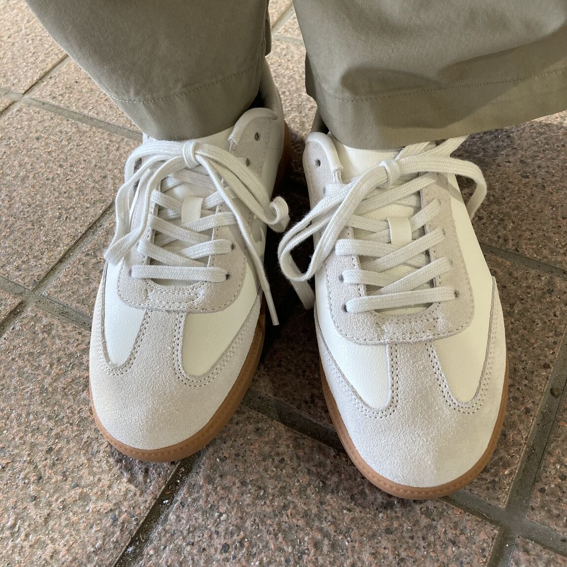 カポック混ライトデニム　長袖シャツ