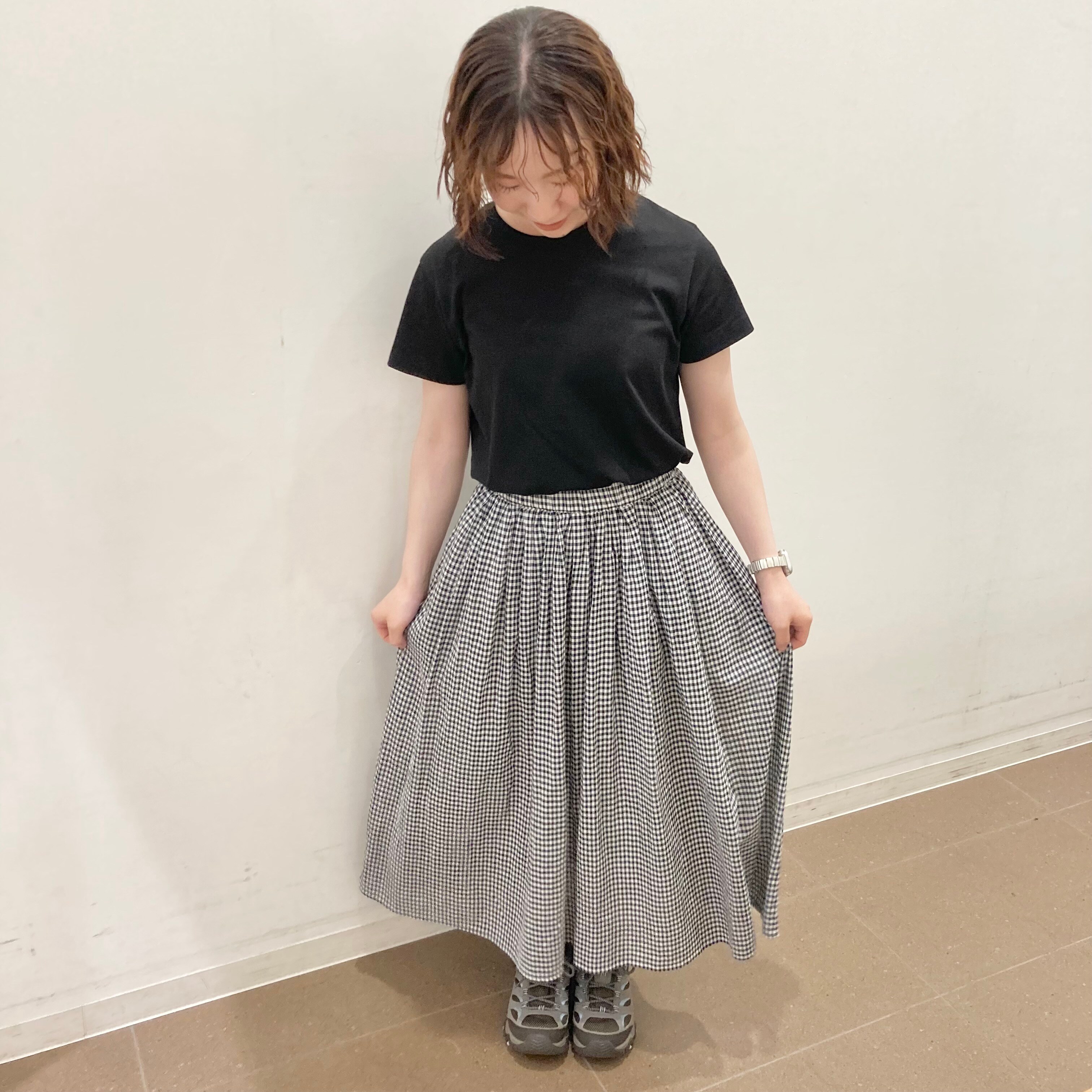 ギャザースカート