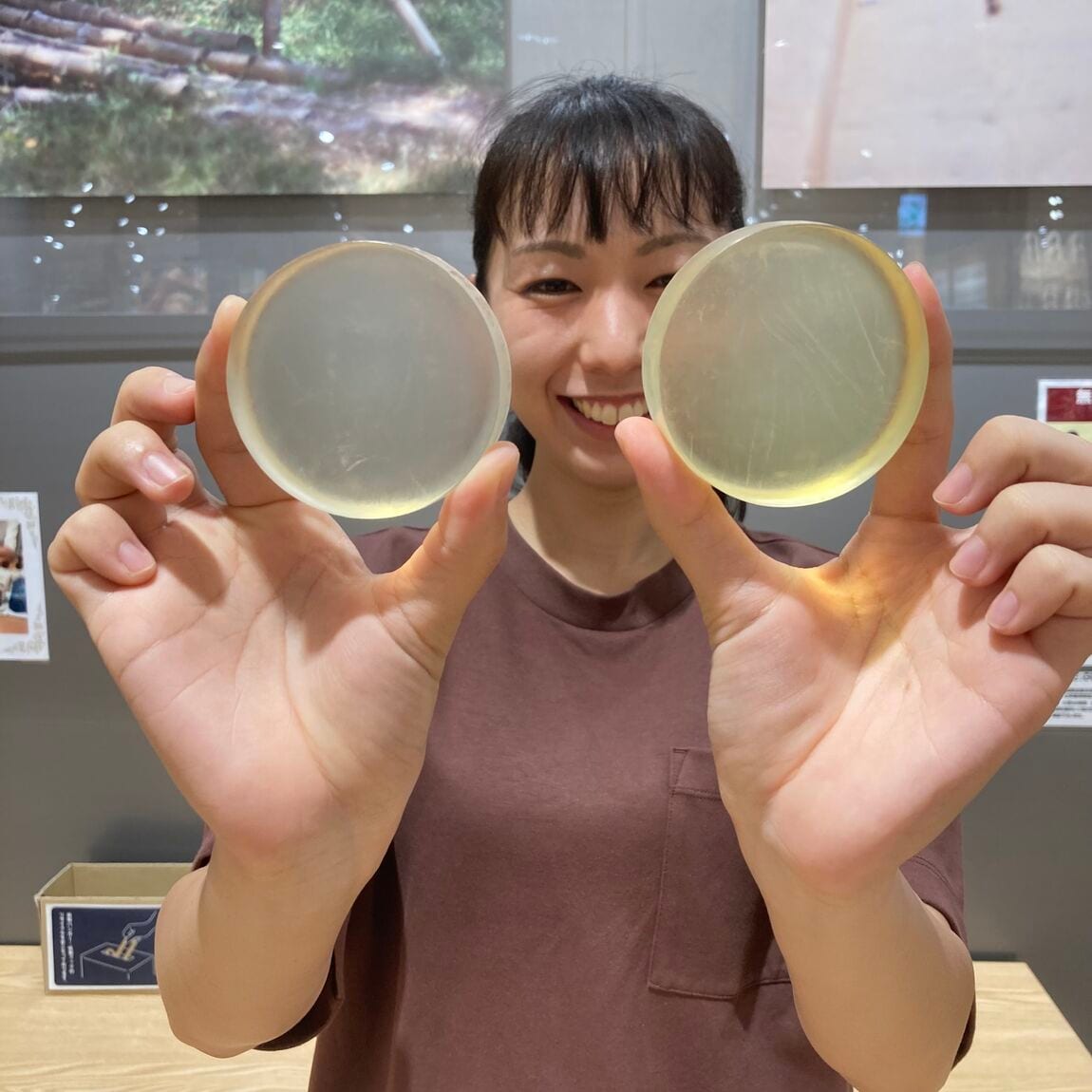 精油の香り　うるおい洗顔石けん