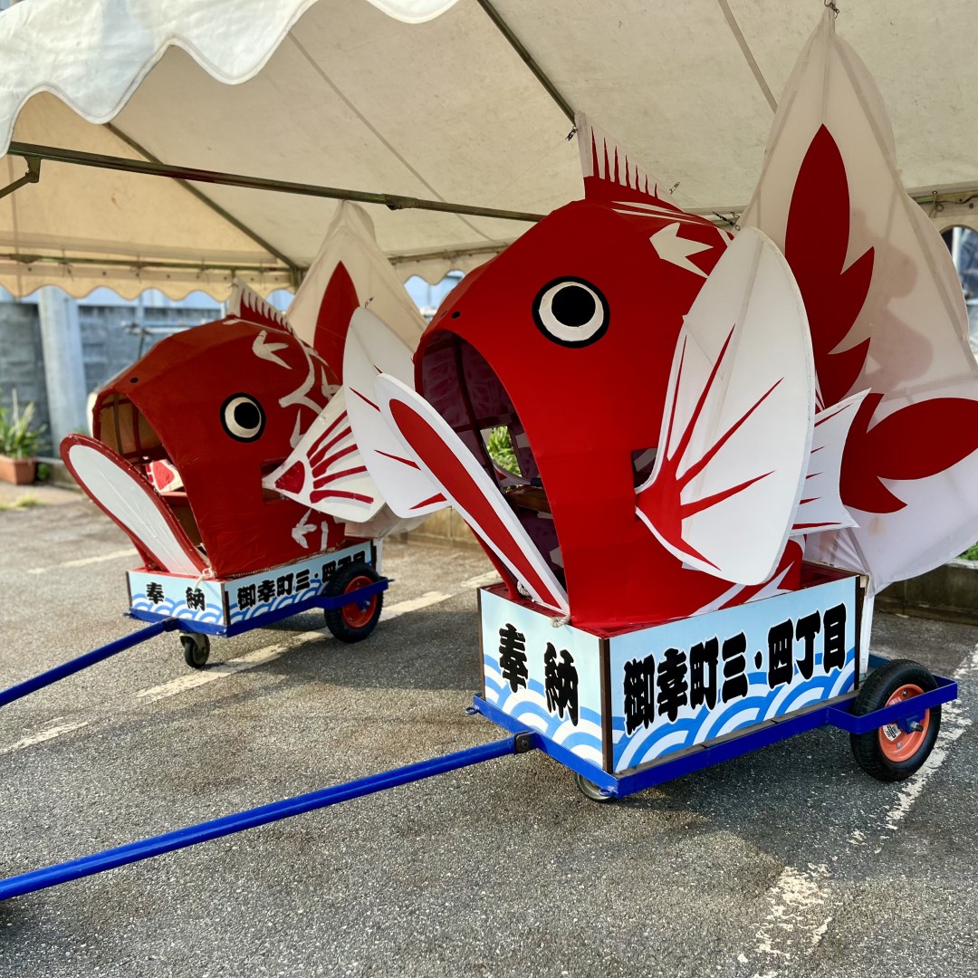 【イオンモール新発田】金魚大輪｜城下町新発田まつり