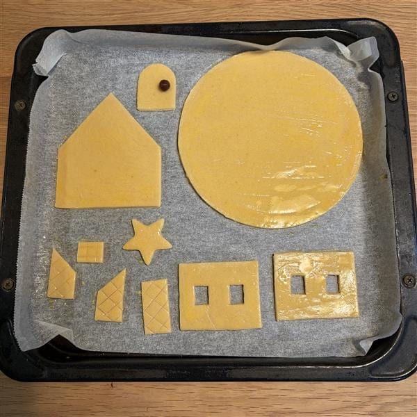 クッキーくり抜き