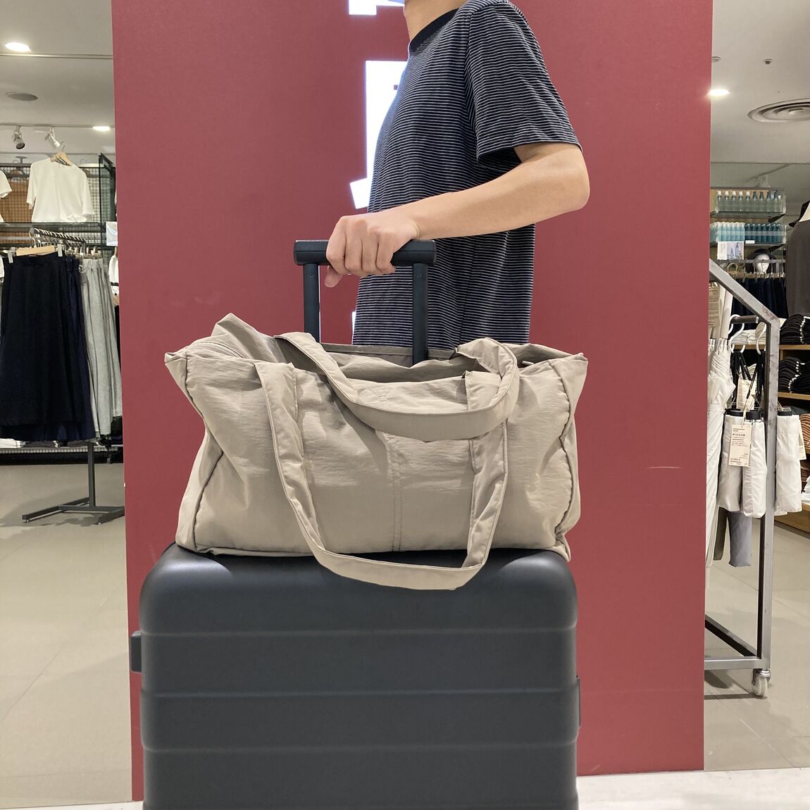 【イトーヨーカドー古淵】無印良品のトラベル用品で夏の旅へ_J89z8H