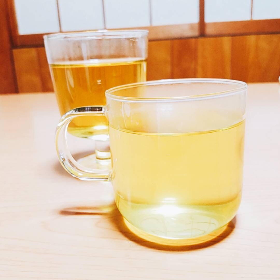 白桃グリーンティー
