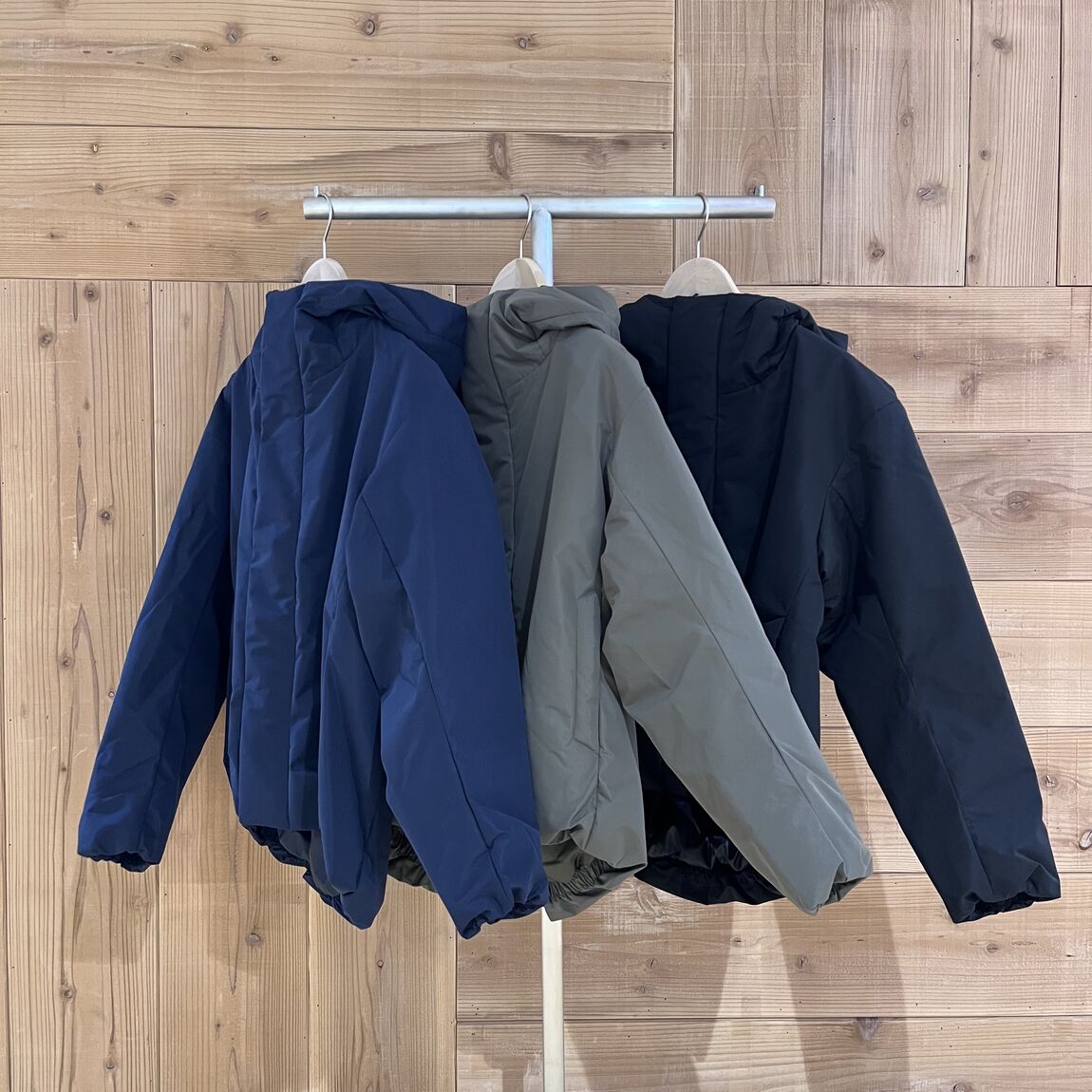 中わたフードジャケット