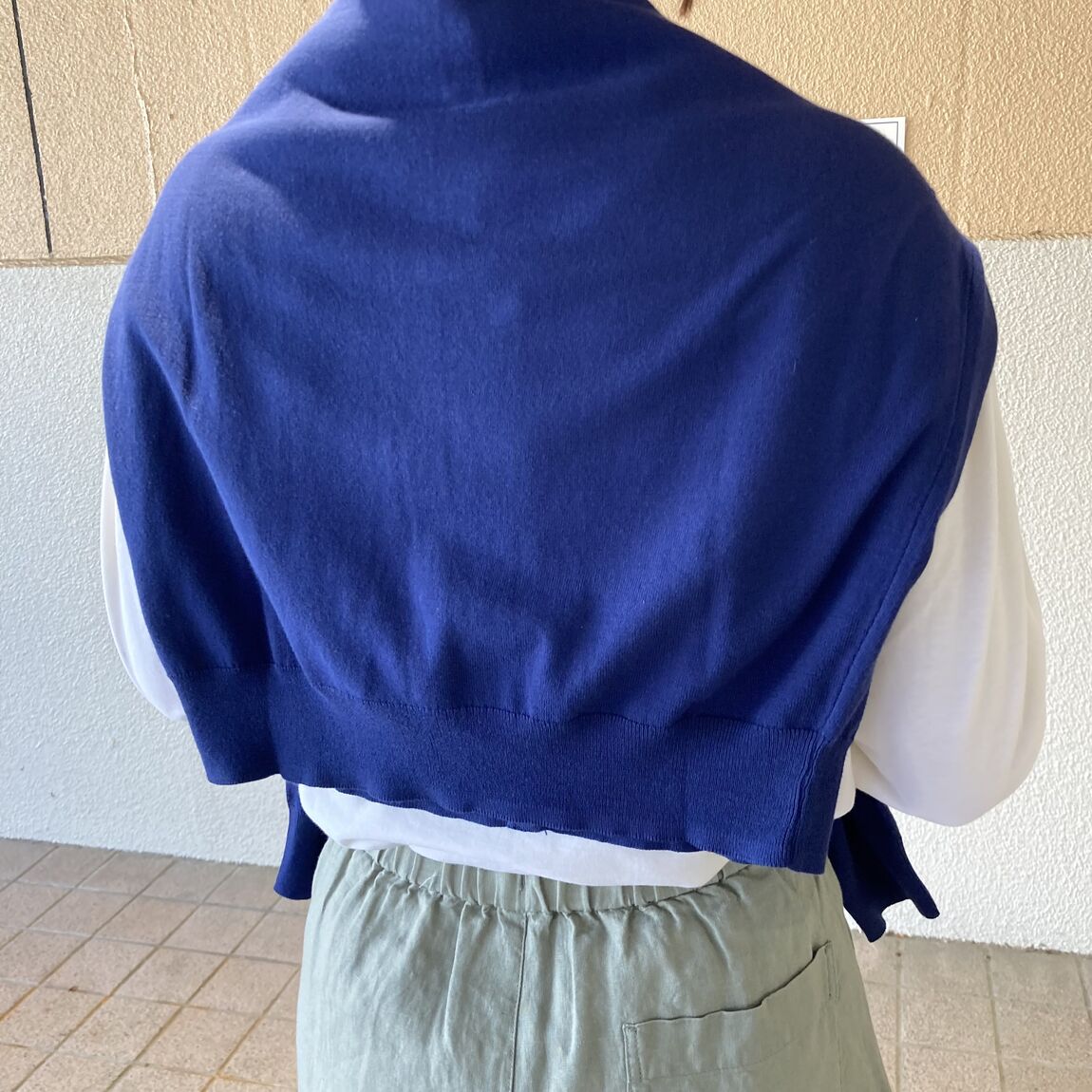 強撚天竺編みクルーネック長袖Ｔシャツ