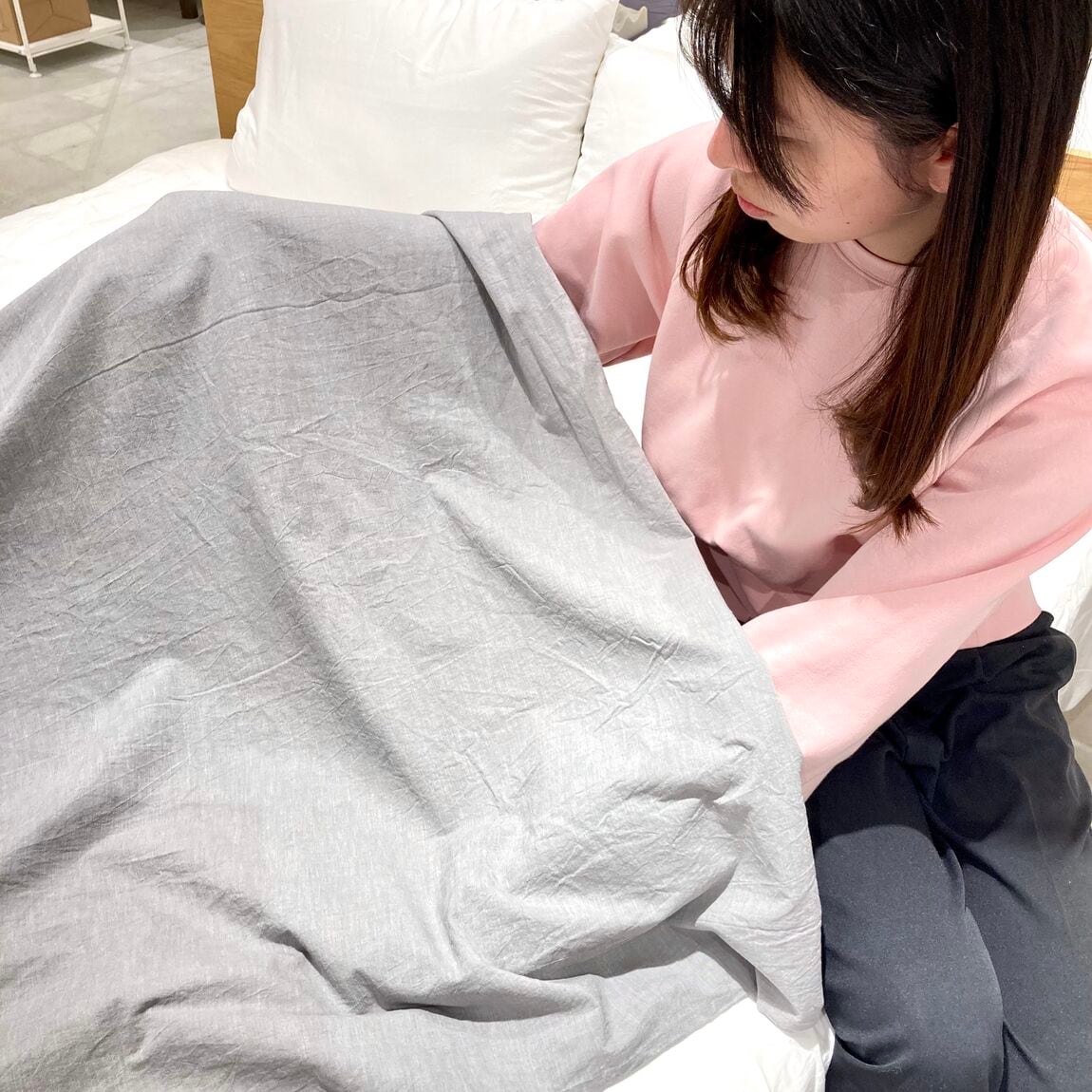 ファブリックの風合いと人