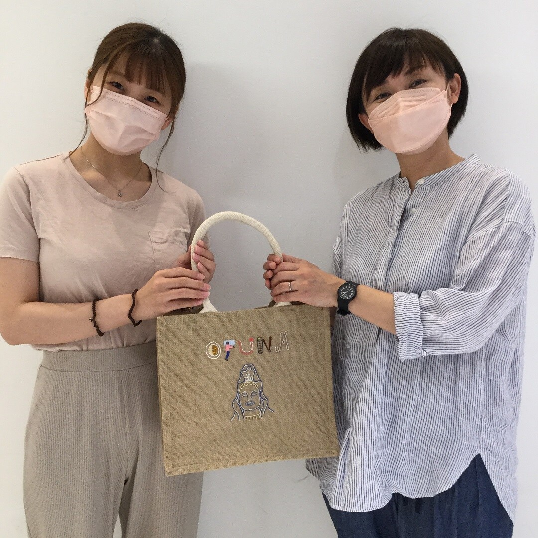 【ルミネウィング大船】刺繍アレンジ