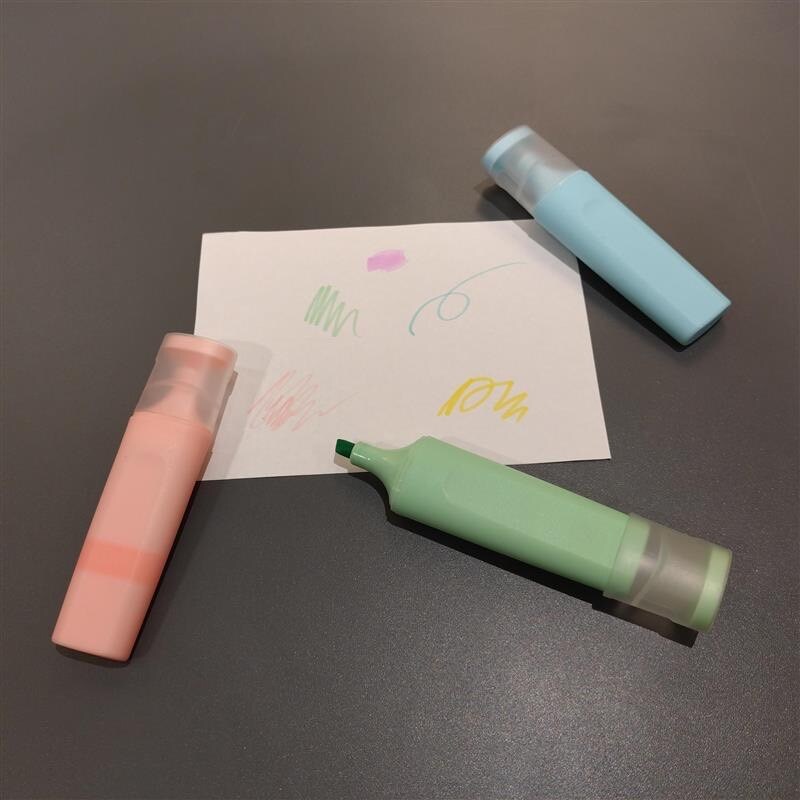 学習用にオススメ！「パステルカラー蛍光ペン」