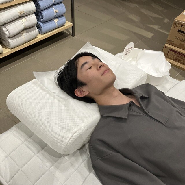 【イオンタウン守谷】仰向け