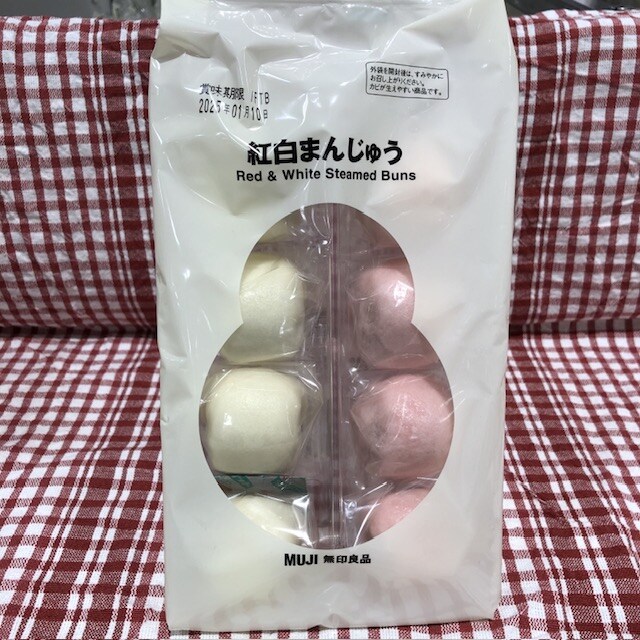 大袋　紅白饅頭