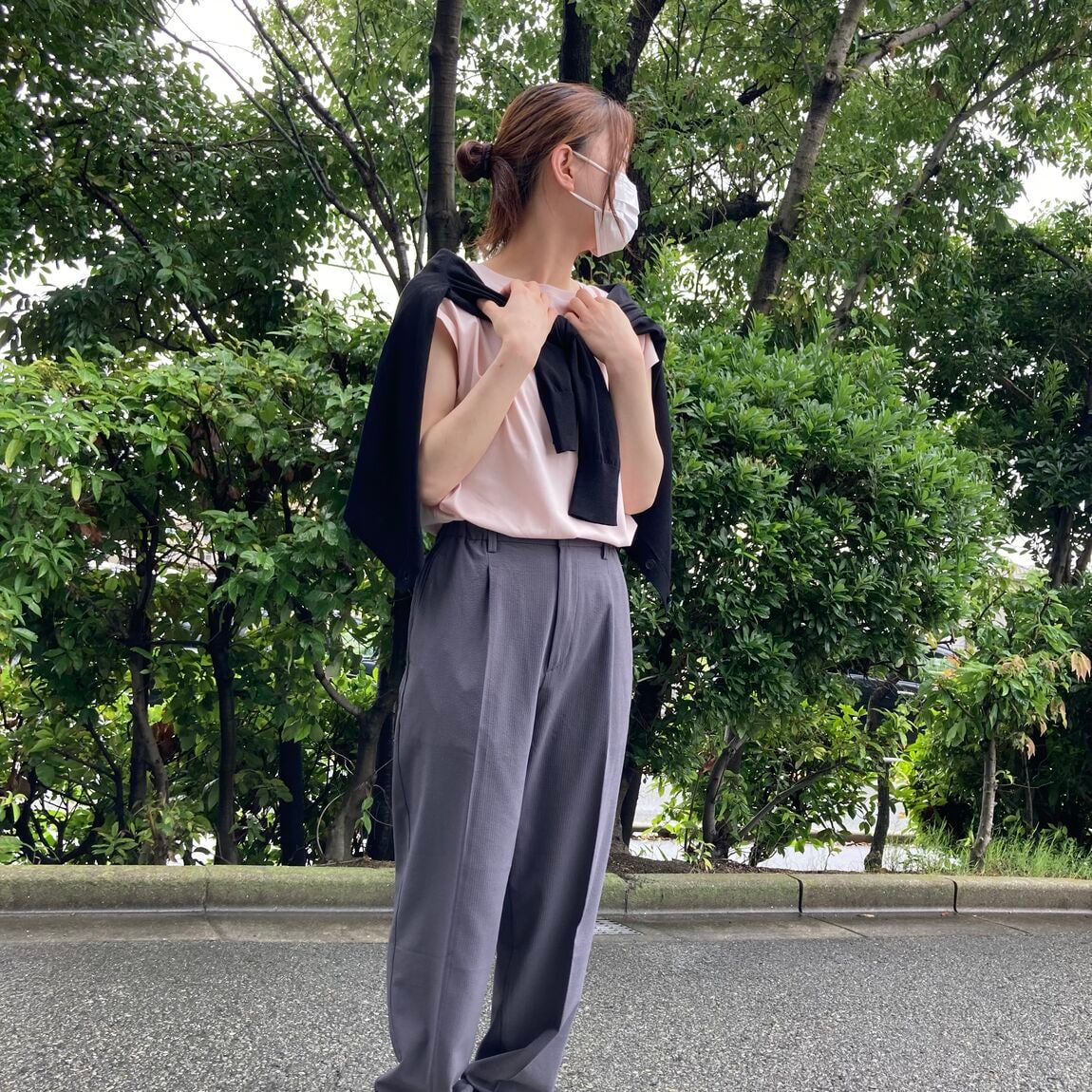 【イオンモール姫路大津】良いね祭790円！婦人　天竺編みフレンチスリーブTシャツのご紹介！_s4HD94