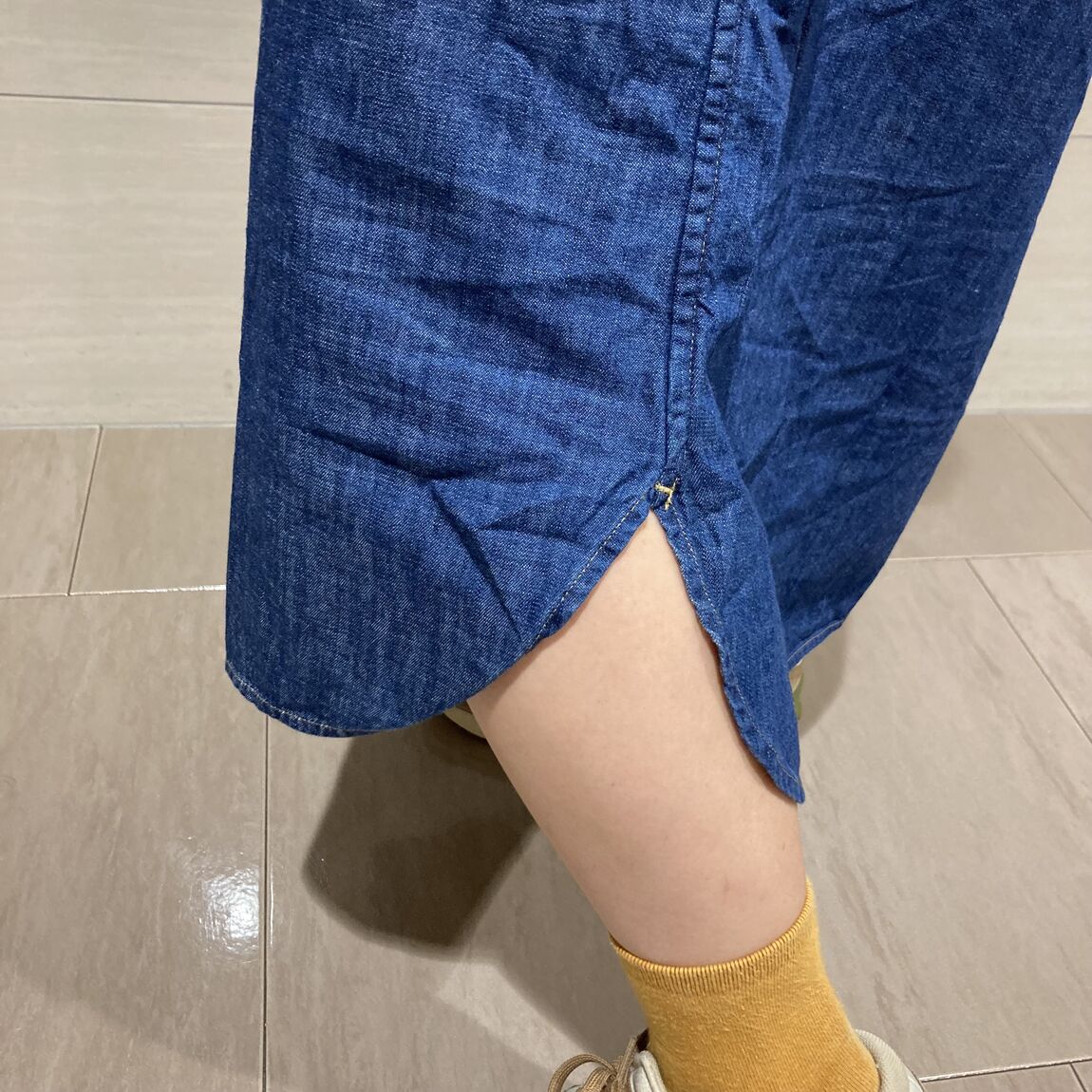 アップ　裾