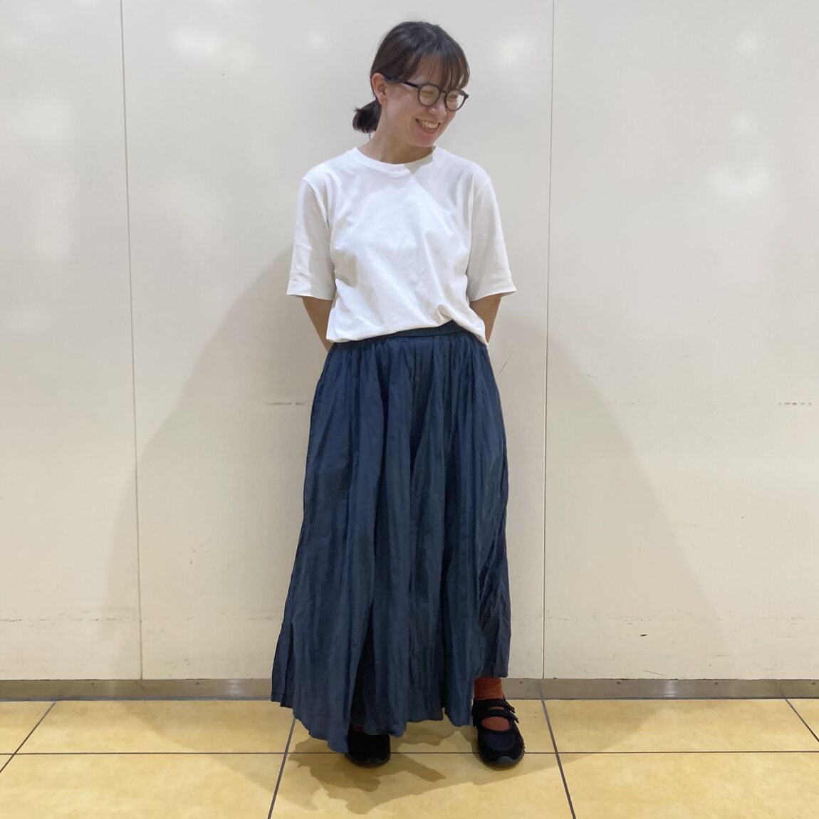 楊柳スカートパンツ