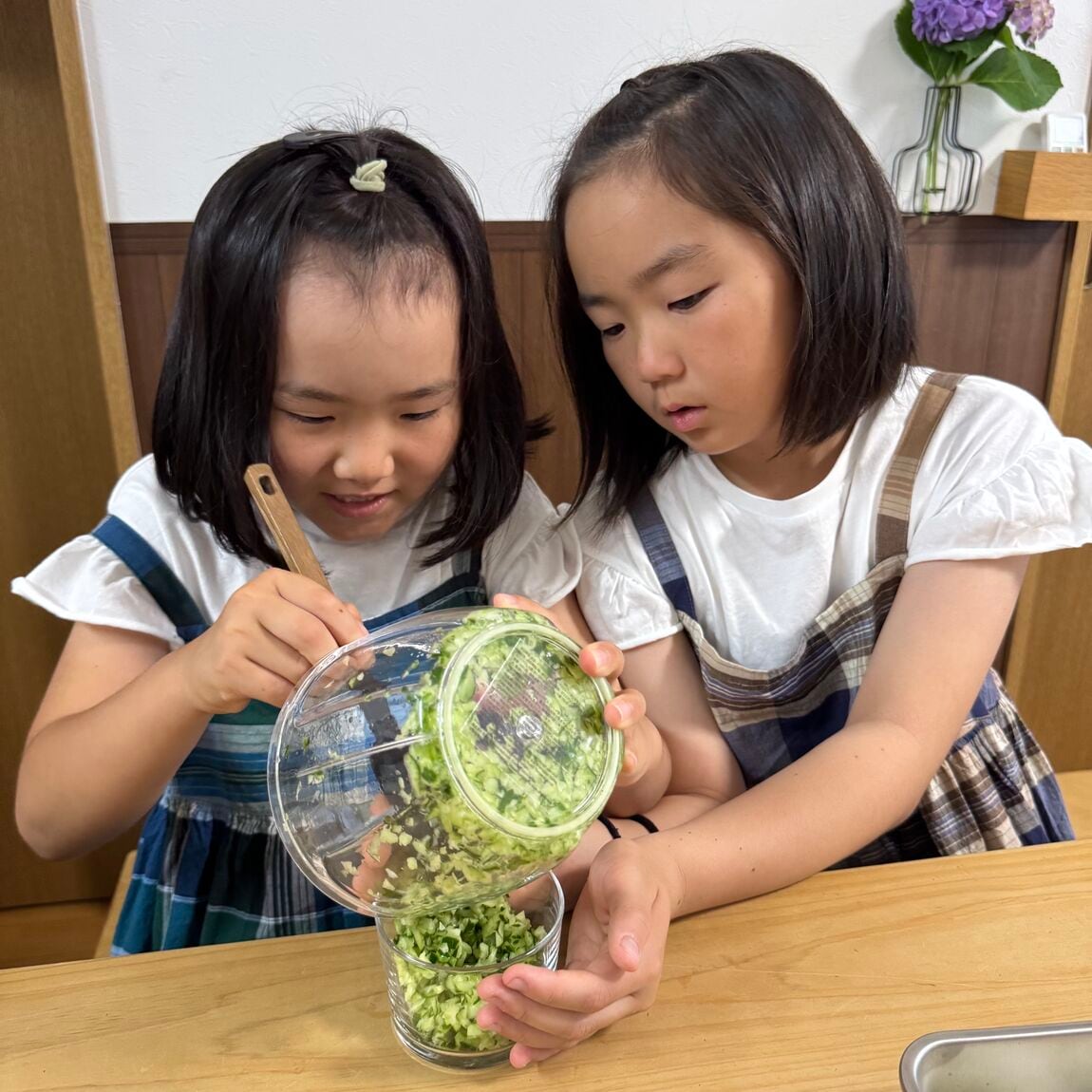 みじん切りチョッパー使用写真