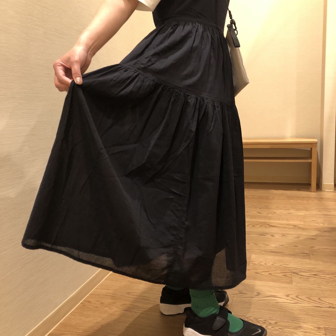 ワンピースふわふわ