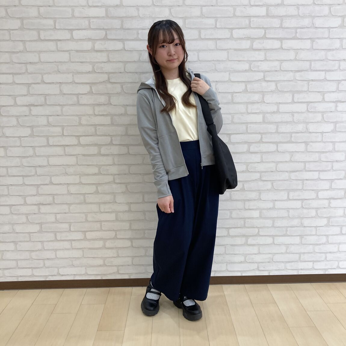 涼感UVカットクルーネックワイド半袖Tシャツ