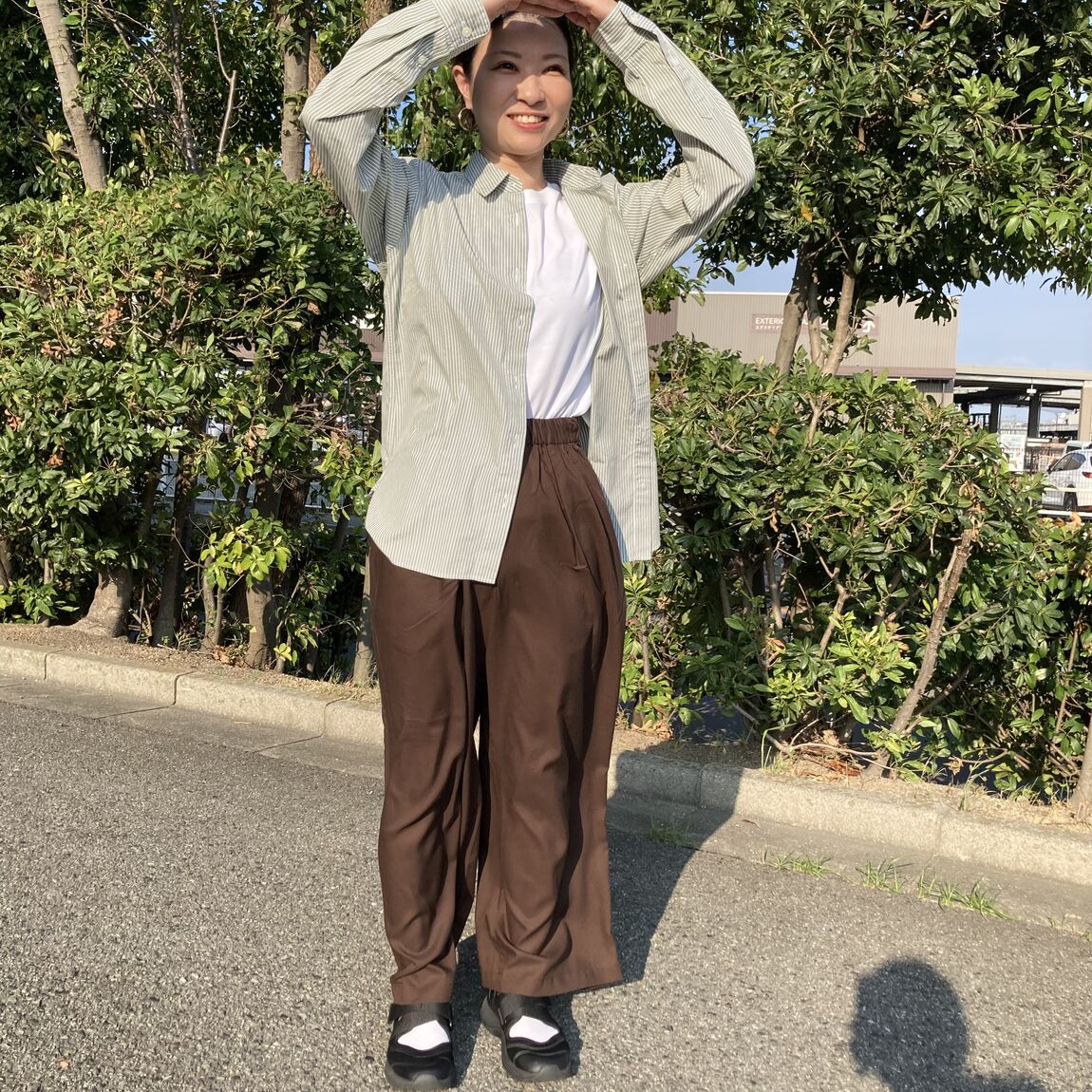 【イオンモール姫路大津】新色追加！洗いざらしブロード　レギュラーカラー長袖シャツ_nmhu5k