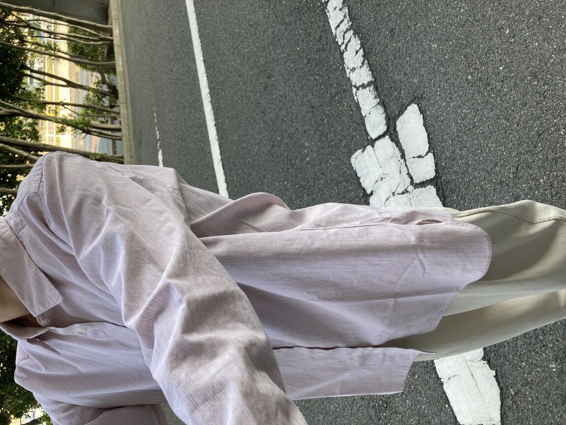 【イオンモール姫路大津】新色追加！洗いざらしブロード　レギュラーカラー長袖シャツ_M8CHmt