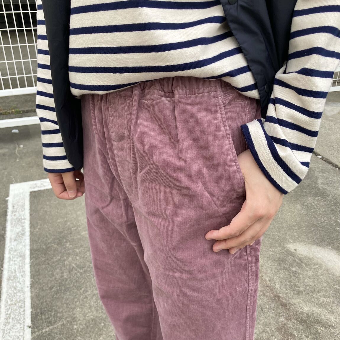 ノーカラーベスト