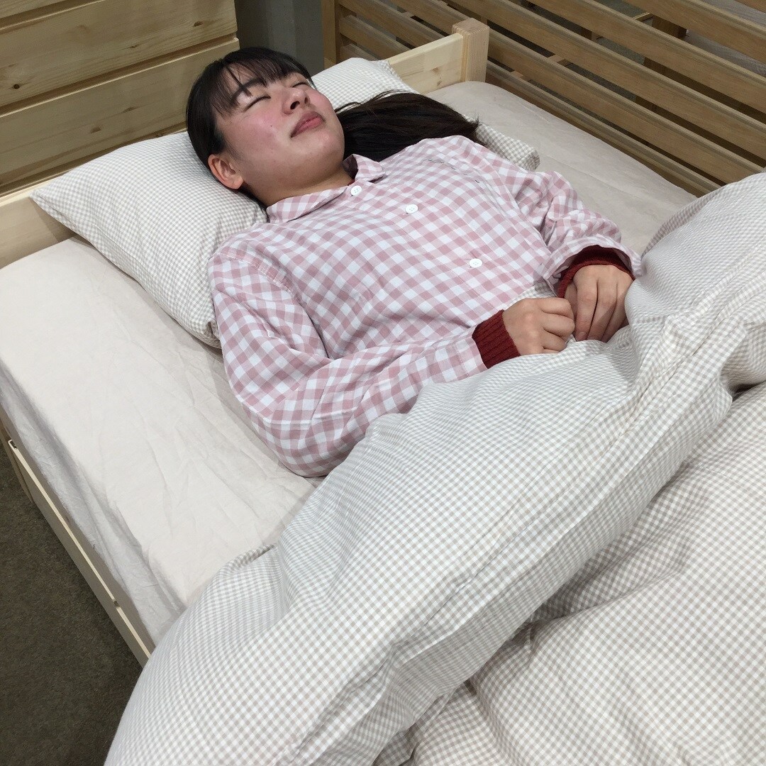 【テラスモール松戸】パジャマで寝てる画像