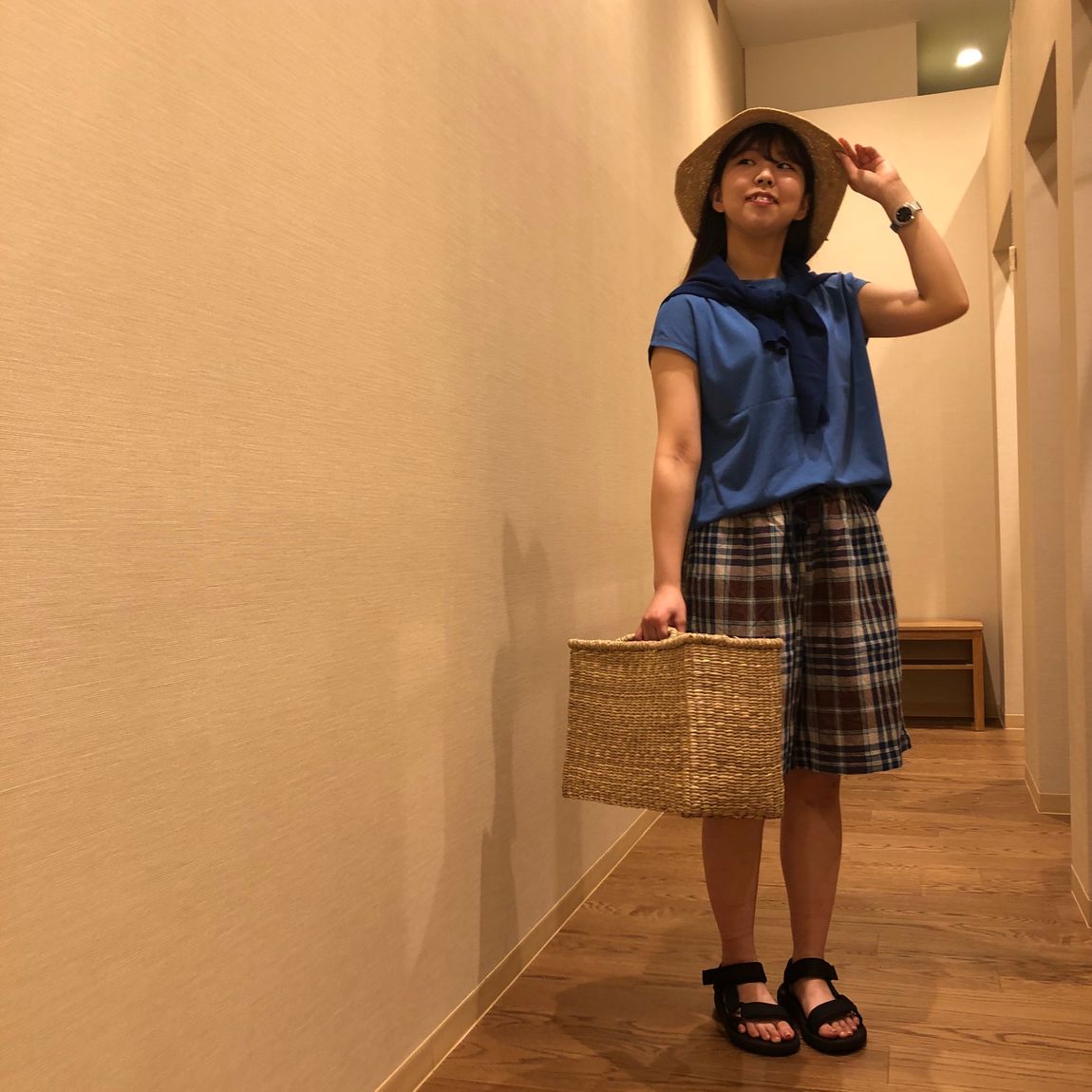 笑う女性