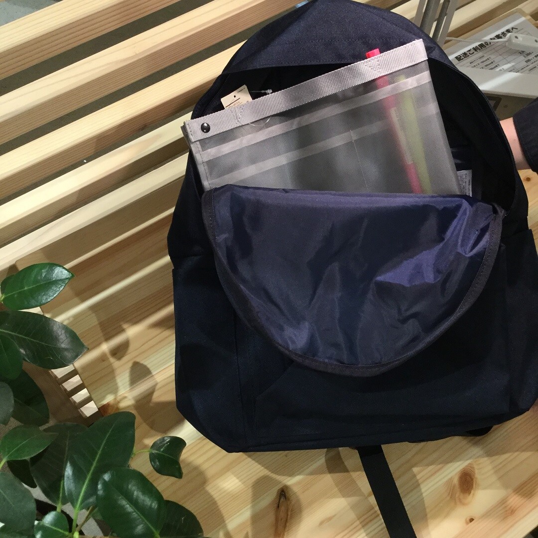 バッグインバッグとリュック