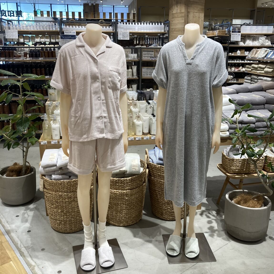 【イオンモール太田】お風呂上がりにさっと着られる着るタオル