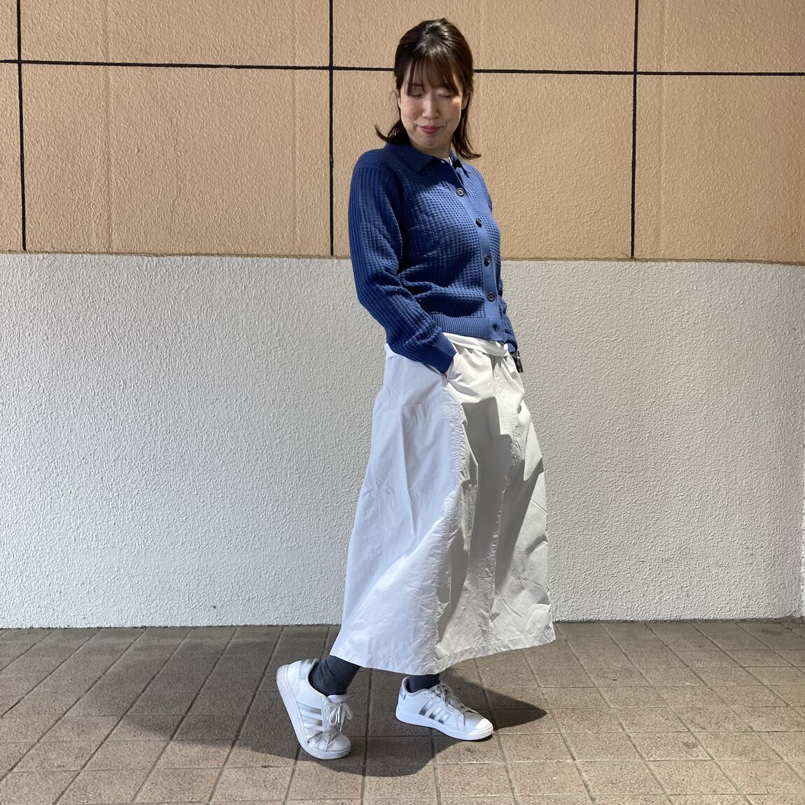 ポロカーディガン