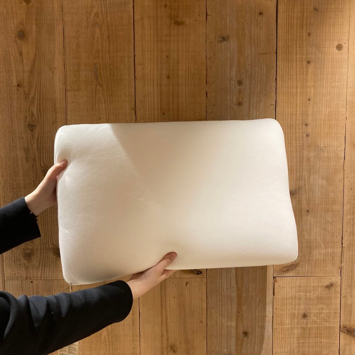 カバーが洗える　ふっくら枕