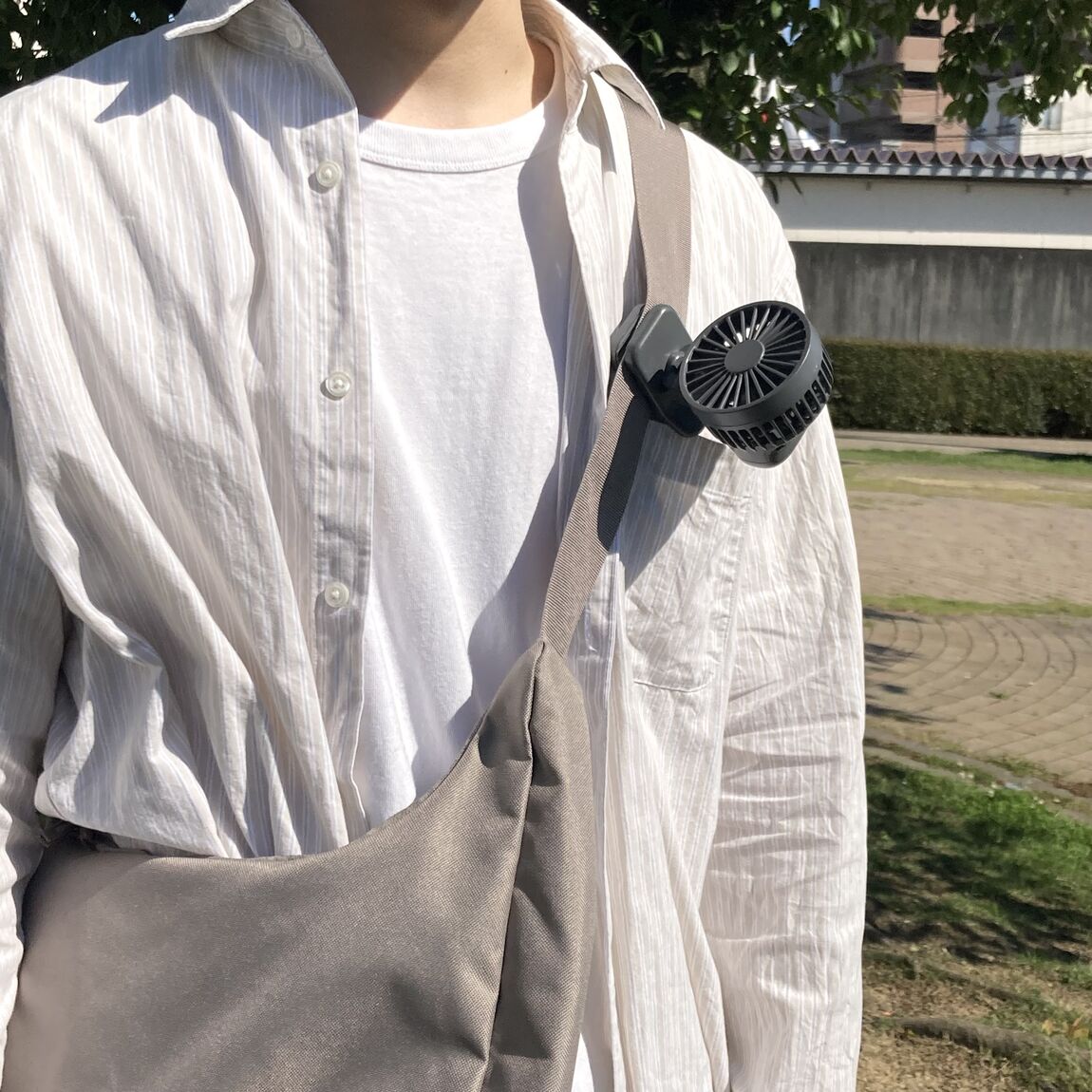【ニッケパークタウン加古川】充電式クリップファン