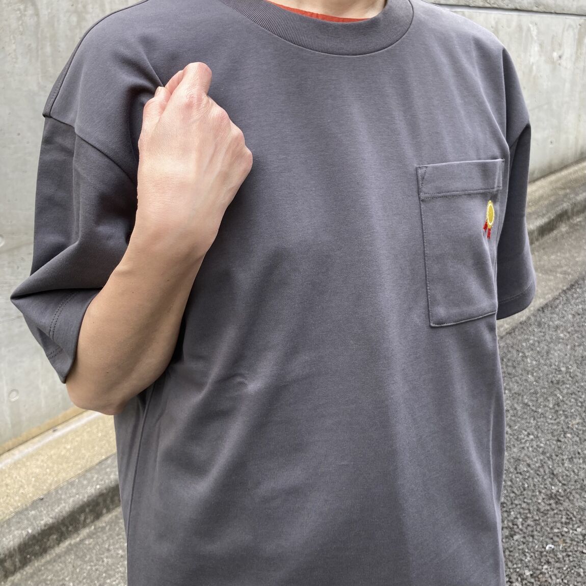 涼感ワイド半袖Tシャツ