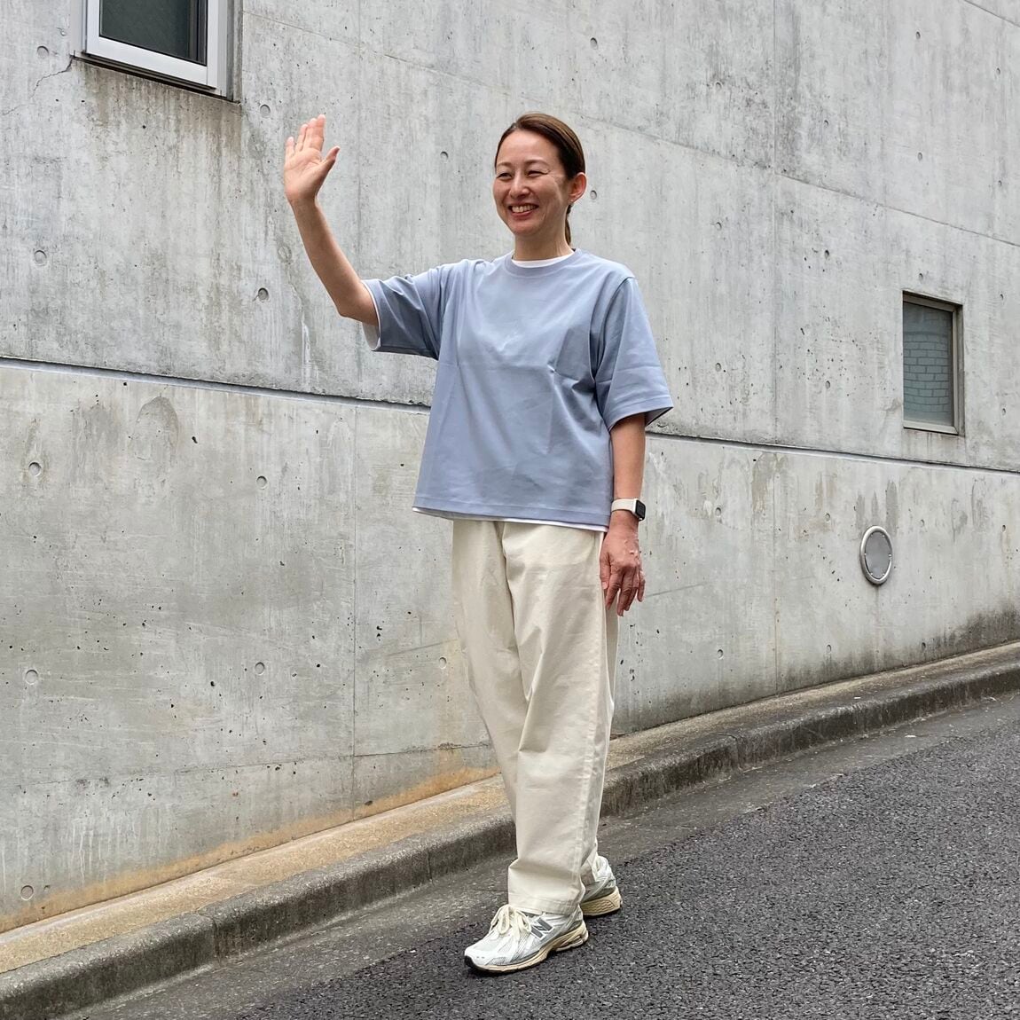 涼感ワイド半袖Tシャツ