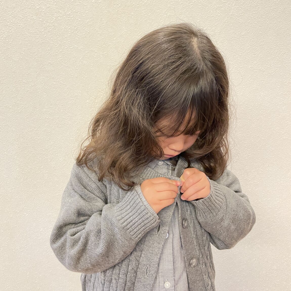 カーディガンアップ2