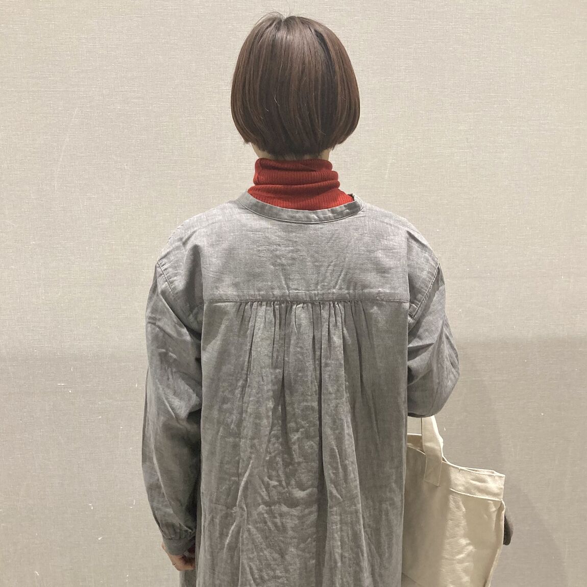 二重ガーゼワンピース