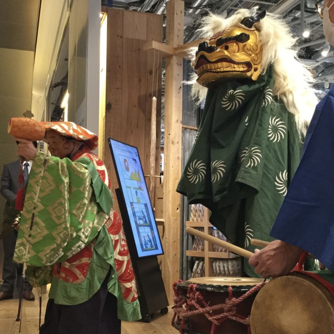 【銀座】1月5日(月)無印良品 銀座に獅子舞がやってきます。