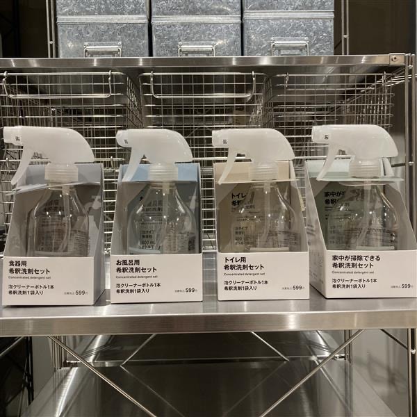 小さく、手軽に持ち帰り、保管。スペースもコンパクトに　新商品「希釈洗剤シリーズ」のご紹介_8WKbAT